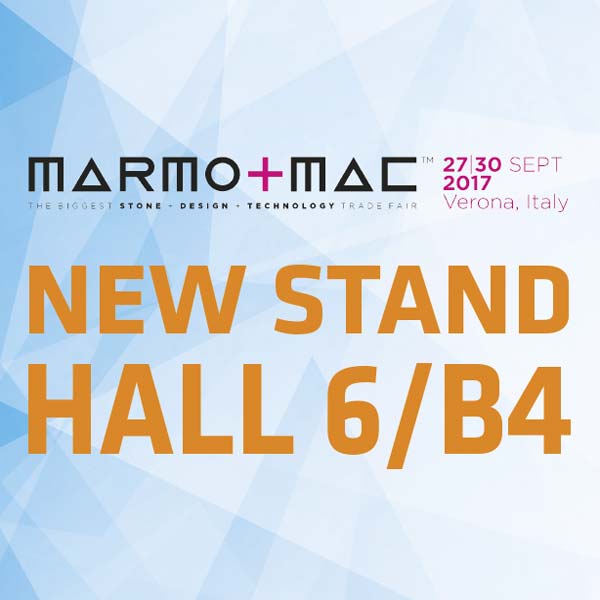 Bauce Bruno at Marmomac 2017, the international design, natural stone and innovative technology trade fair.