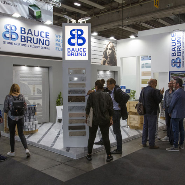 BAUCE BRUNO: NEUE MARMORMATERIALIEN UND ERNEUERTER STAND AUF DER MARMOMAC 2019