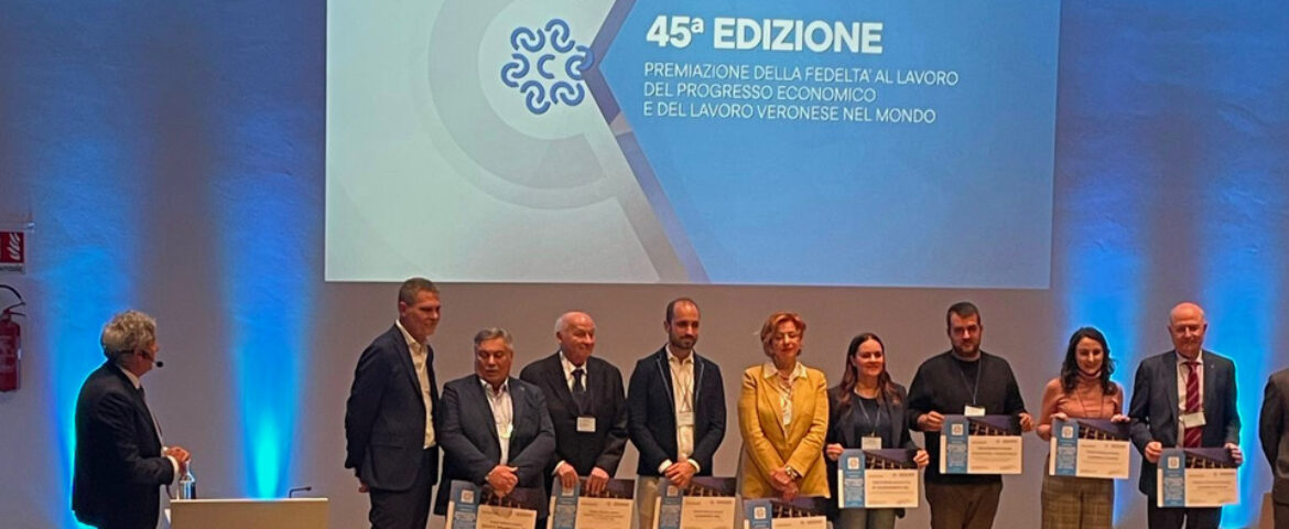 BAUCE BRUNO premiata per la sua lunga storia imprenditoriale